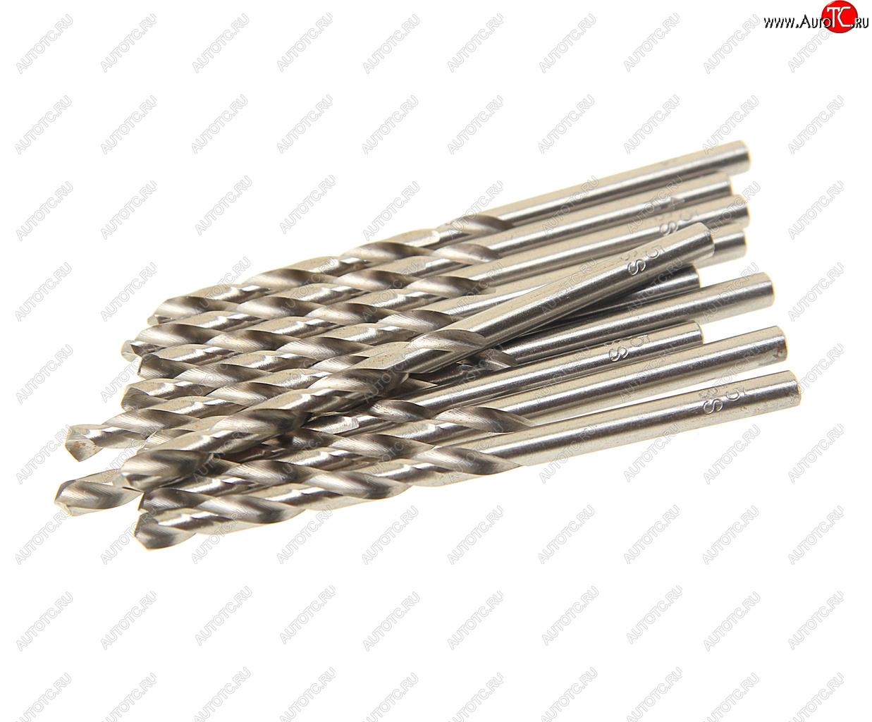 389 р. Сверло по металлу 4.5мм HSS (10шт.) ROCKFORCE ROCKFORCE rf-dsp45  с доставкой в г. Кемерово