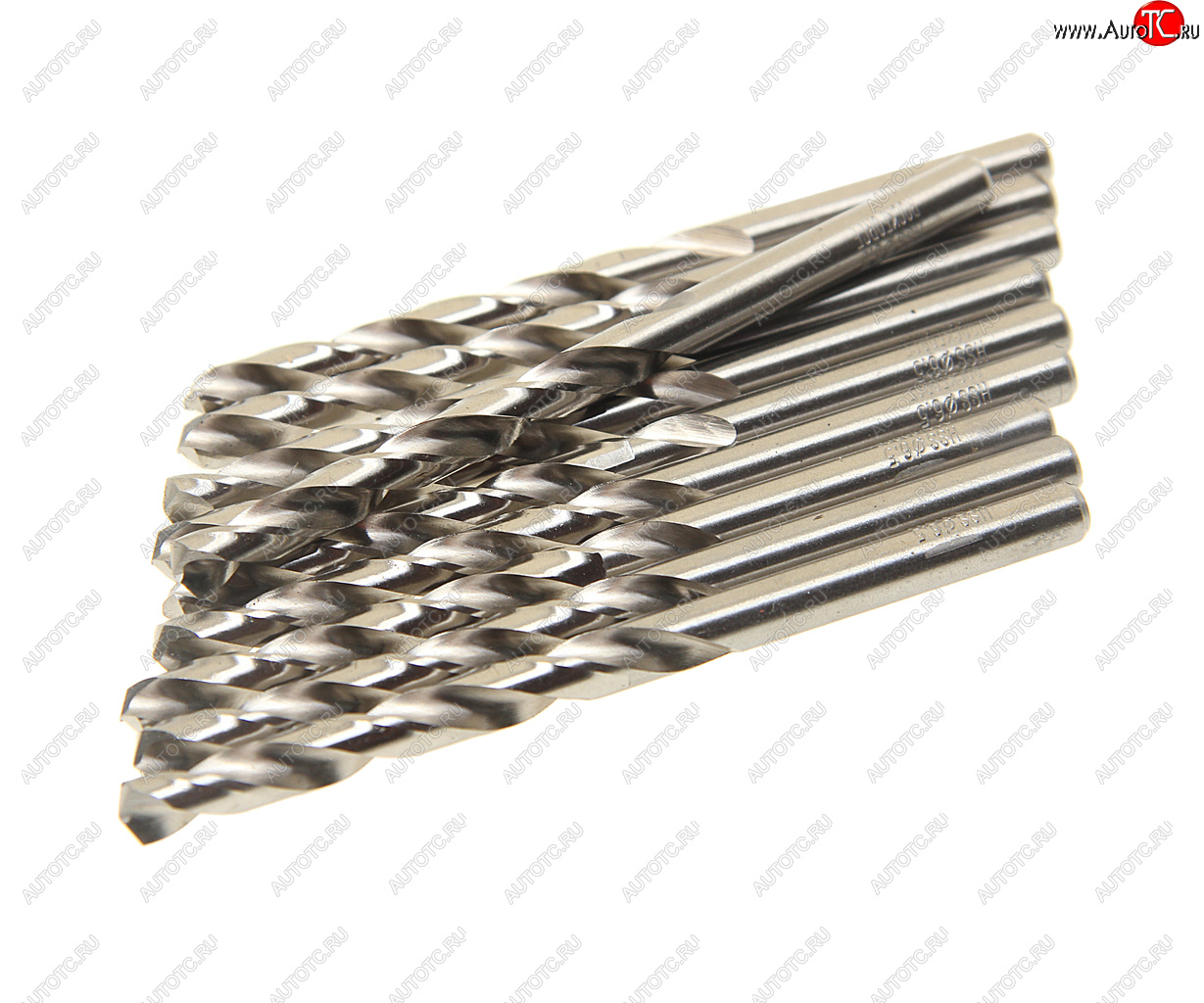 769 р. Сверло по металлу 6.5мм HSS (10шт.) ROCKFORCE ROCKFORCE rf-dsp65  с доставкой в г. Кемерово