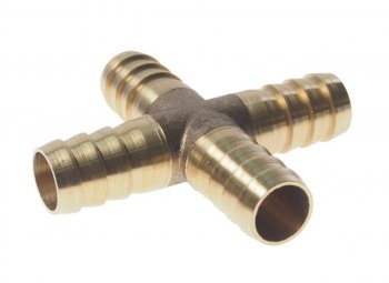 299 р. Переходник для компрессора 14мм X-образный елочка ROCKFORCE ROCKFORCE rf-e102-45  с доставкой в г. Кемерово. Увеличить фотографию 1