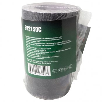 549 р. Бумага наждачная P-150 115ммх5м на тканевой основе рулон ROCKFORCE ROCKFORCE rf-fb2150c  с доставкой в г. Кемерово. Увеличить фотографию 2