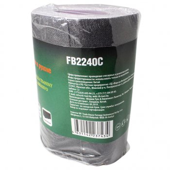 449 р. Бумага наждачная P-240 115ммх5м на тканевой основе рулон ROCKFORCE ROCKFORCE rf-fb2240c  с доставкой в г. Кемерово. Увеличить фотографию 2
