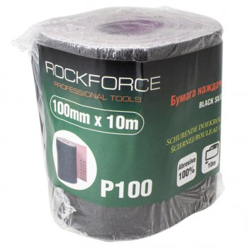 749 р. Бумага наждачная P-100 100ммх10м на тканевой основе рулон ROCKFORCE ROCKFORCE rf-fb4100c  с доставкой в г. Кемерово. Увеличить фотографию 1