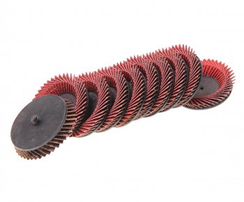 2 199 р. Круг шлифовальный лепестковый 75мм (№60) 10шт. ROCKFORCE ROCKFORCE rf-fd360c  с доставкой в г. Кемерово. Увеличить фотографию 1