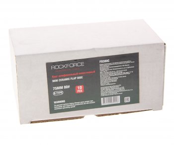1 999 р. Круг шлифовальный лепестковый 75мм (№80) 10шт. ROCKFORCE ROCKFORCE rf-fd380c  с доставкой в г. Кемерово. Увеличить фотографию 2