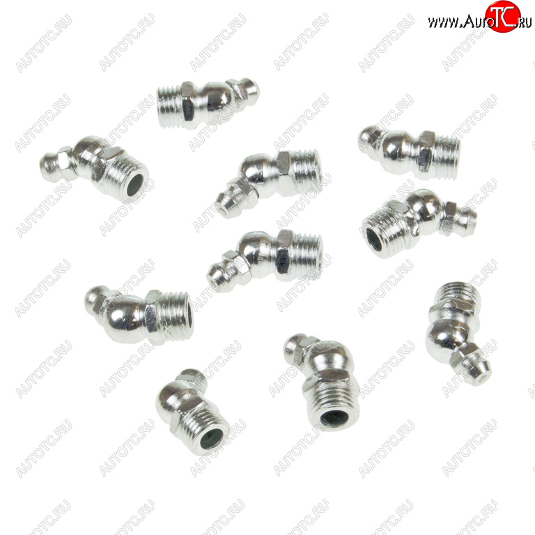 138 р. Пресс-масленка 10мм угловая (45град.), 10шт. ROCKFORCE ROCKFORCE rf-gn-01-45-10mm ROCKFORCE rf-gn-01-45-10mm  с доставкой в г. Кемерово