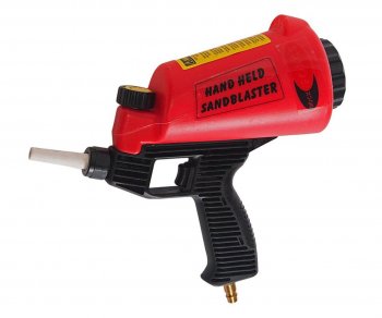 5 349 р. Пистолет пескоструйный с бачком 1л ROCKFORCE ROCKFORCE rf-hsb-ii  с доставкой в г. Кемерово. Увеличить фотографию 1