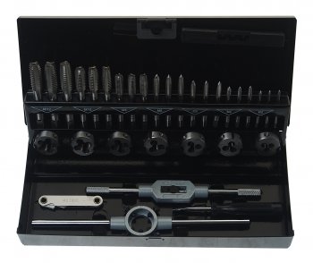 3 299 р. Набор метчиков и плашек 32 предмета ROCKFORCE ROCKFORCE rf-m032-1 ROCKFORCE rf-m032-1  с доставкой в г. Кемерово. Увеличить фотографию 2