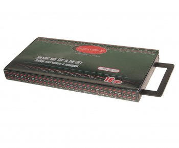 2 089 р. Набор метчиков и плашек метрический 16 предметов ROCKFORCE ROCKFORCE rf-pd016-1  с доставкой в г. Кемерово. Увеличить фотографию 3