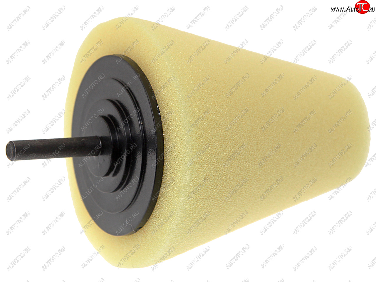 459 р. Губка для полировки 80x30мм конусная для дрели желтая ROCKFORCE ROCKFORCE rf-pl80h  с доставкой в г. Кемерово