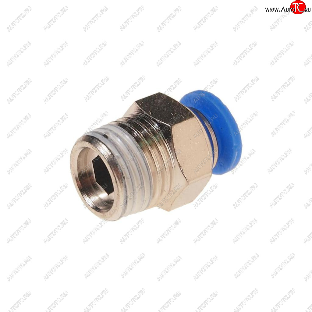 87 р. Фитинг для пластиковых трубок 14 6мм с наружной резьбой ROCKFORCE ROCKFORCE rf-spc06-02  с доставкой в г. Кемерово
