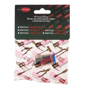 195 р. Фитинг для пластиковых трубок 14 12мм с внутренней резьбой ROCKFORCE ROCKFORCE rf-spcf12-02  с доставкой в г. Кемерово. Увеличить фотографию 2
