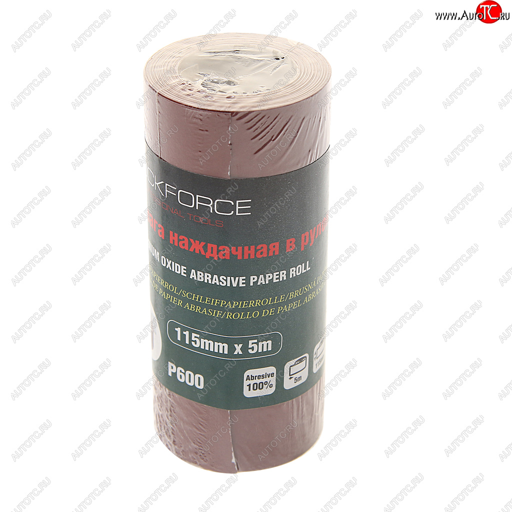 299 р. Бумага наждачная P-600 115ммх5м рулон ROCKFORCE ROCKFORCE rf-sr2600a  с доставкой в г. Кемерово