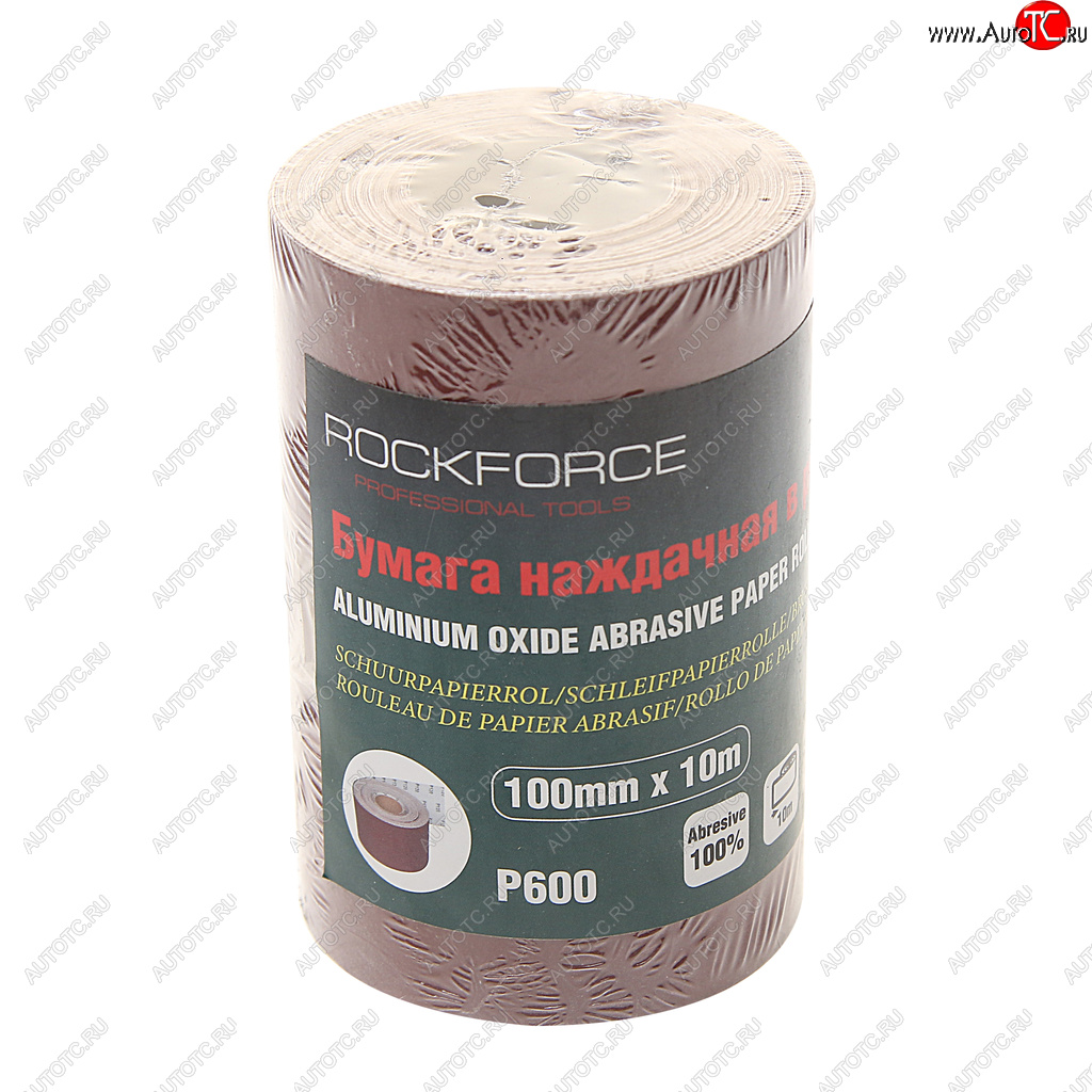 499 р. Бумага наждачная P-600 100ммх10м рулон ROCKFORCE ROCKFORCE rf-sr4600a  с доставкой в г. Кемерово