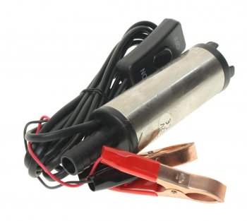 1 699 р. Насос для перекачки топлива 12V 20лмин. d=38мм 16мм 40W ROCKFORCE ROCKFORCE rf-st33-10  с доставкой в г. Кемерово. Увеличить фотографию 1