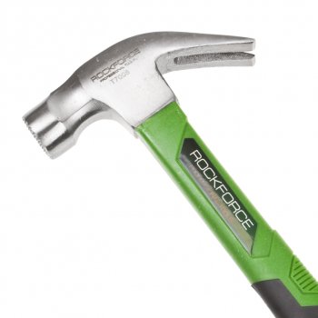 429 р. Молоток гвоздодер 0.250кг фибергласовая ручка ROCKFORCE ROCKFORCE rf-t7008  с доставкой в г. Кемерово. Увеличить фотографию 2