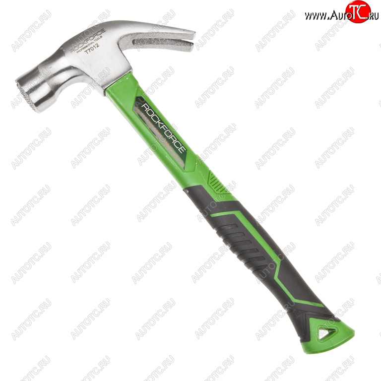 539 р. Молоток гвоздодер 0.350кг фибергласовая ручка ROCKFORCE ROCKFORCE rf-t7012  с доставкой в г. Кемерово