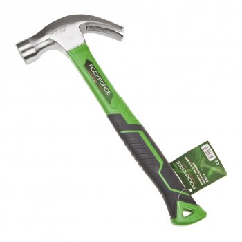 659 р. Молоток гвоздодер 0.680кг фибергласовая ручка ROCKFORCE ROCKFORCE rf-t7024  с доставкой в г. Кемерово. Увеличить фотографию 1