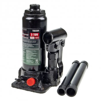 1 679 р. Домкрат бутылочный 3т 170-330мм с клапаном ROCKFORCE ROCKFORCE rf-t90304(ds) ROCKFORCE rf-t90304(ds)  с доставкой в г. Кемерово. Увеличить фотографию 1