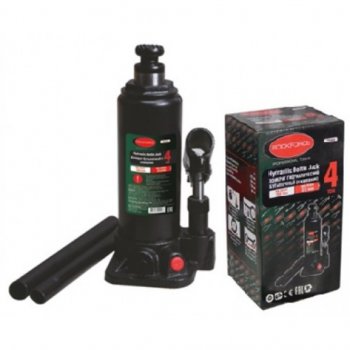 1 749 р. Домкрат бутылочный 4т 180-350мм с клапаном ROCKFORCE ROCKFORCE rf-t90404 ROCKFORCE rf-t90404  с доставкой в г. Кемерово. Увеличить фотографию 1