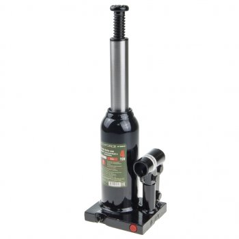2 249 р. Домкрат бутылочный 4т 194-372мм с клапаном в кейсе ROCKFORCE ROCKFORCE rf-t90404s ROCKFORCE rf-t90404s  с доставкой в г. Кемерово. Увеличить фотографию 2
