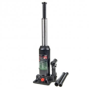 2 299 р. Домкрат бутылочный 5т 195-395мм с клапаном ROCKFORCE ROCKFORCE rf-t90504(ds)  с доставкой в г. Кемерово. Увеличить фотографию 2