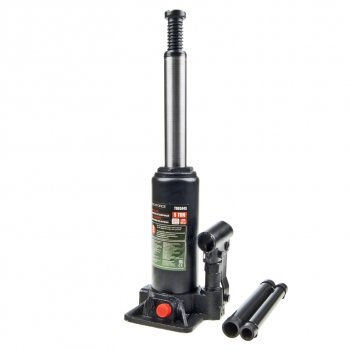 2 489 р. Домкрат бутылочный 5т 195-395мм с клапаном в кейсе ROCKFORCE ROCKFORCE rf-t90504s(ds) ROCKFORCE rf-t90504s(ds)  с доставкой в г. Кемерово. Увеличить фотографию 2