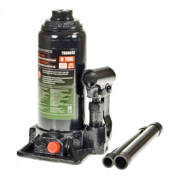 3 389 р. Домкрат бутылочный 8т 200-400мм с клапаном в кейсе ROCKFORCE ROCKFORCE rf-t90804s  с доставкой в г. Кемерово. Увеличить фотографию 1
