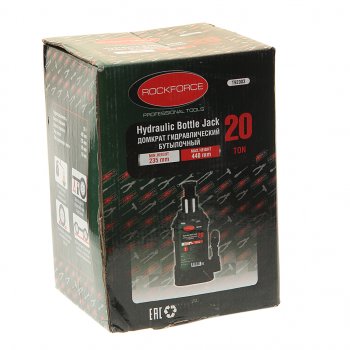13 799 р. Домкрат бутылочный 20т 248-598мм с клапаном ROCKFORCE ROCKFORCE rf-t92003  с доставкой в г. Кемерово. Увеличить фотографию 4