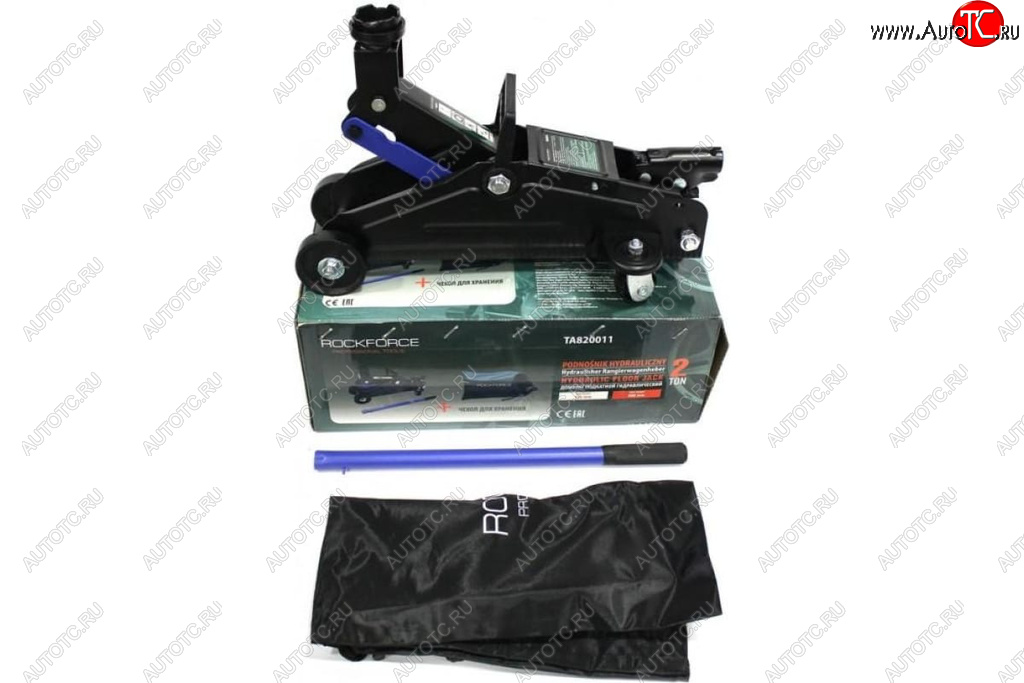 3 899 р. Домкрат подкатной 2т 135-310мм усиленный Profi ROCKFORCE ROCKFORCE rf-ta820011  с доставкой в г. Кемерово