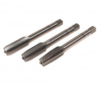 339 р. Метчик М10x1.5мм комплект 3шт. в пластиковом футляре ROCKFORCE ROCKFORCE rf-tap10150  с доставкой в г. Кемерово. Увеличить фотографию 1