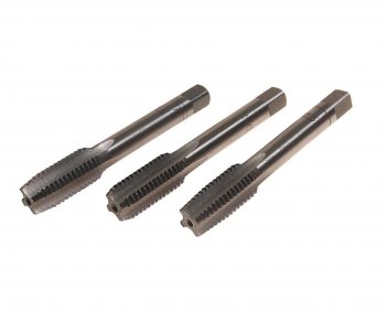 369 р. Метчик М11x1.5мм комплект 3шт. в пластиковом футляре ROCKFORCE ROCKFORCE rf-tap11150  с доставкой в г. Кемерово. Увеличить фотографию 1