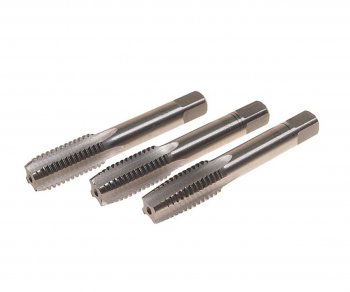 529 р. Метчик М14x2.0мм комплект 3шт. в пластиковом футляре ROCKFORCE ROCKFORCE rf-tap14200  с доставкой в г. Кемерово. Увеличить фотографию 1