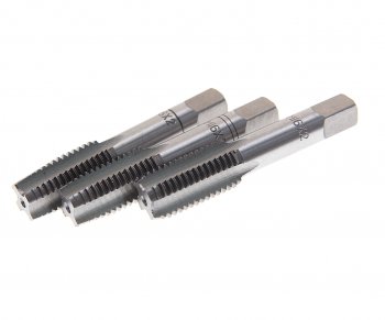 1 039 р. Метчик М16x2.0мм комплект 3шт. в пластиковом футляре ROCKFORCE ROCKFORCE rf-tap16x2  с доставкой в г. Кемерово. Увеличить фотографию 1