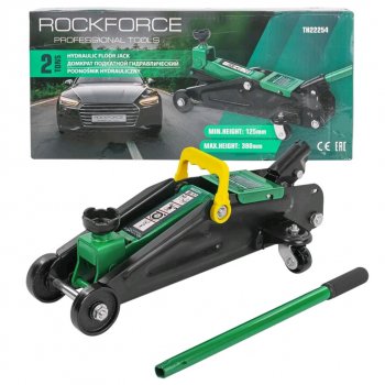 4 299 р. Домкрат подкатной 2т 125-380мм ROCKFORCE ROCKFORCE rf-th22254  с доставкой в г. Кемерово. Увеличить фотографию 1