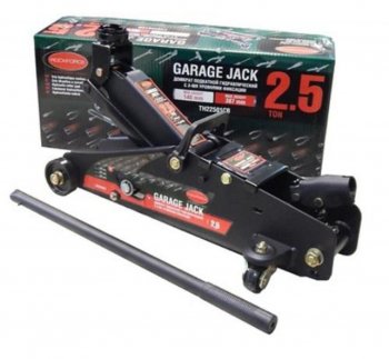7 549 р. Домкрат подкатной 2.5т 140-387мм с фиксацией ROCKFORCE ROCKFORCE rf-th22501cb  с доставкой в г. Кемерово. Увеличить фотографию 1