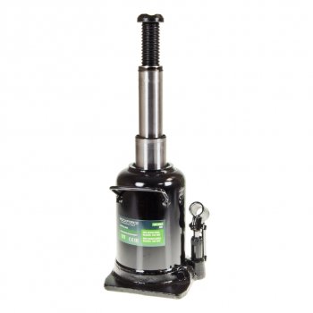 12 449 р. Домкрат бутылочный 12т 235-500мм 2-х плунжерный ROCKFORCE ROCKFORCE rf-th812001big  с доставкой в г. Кемерово. Увеличить фотографию 2