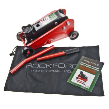 4 499 р. Домкрат подкатной 2.5т 135-395мм для кроссоверов и микроавтобусов ROCKFORCE ROCKFORCE rf-tr20005(new)  с доставкой в г. Кемерово. Увеличить фотографию 4