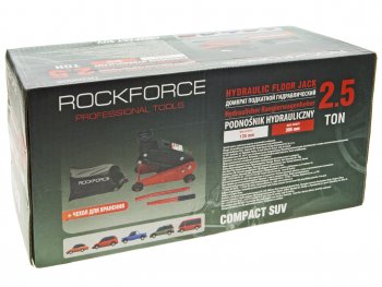 4 499 р. Домкрат подкатной 2.5т 135-395мм для кроссоверов и микроавтобусов ROCKFORCE ROCKFORCE rf-tr20005(new)  с доставкой в г. Кемерово. Увеличить фотографию 5