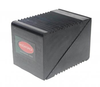 1 179 р. Упор противооткатный резиновый 130х80х65мм 2шт. ROCKFORCE ROCKFORCE rf-trf3301  с доставкой в г. Кемерово. Увеличить фотографию 2