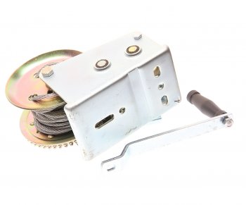 5 349 р. Лебедка барабанная 1.3т L=10м тросовая ROCKFORCE ROCKFORCE rf-trt1301c  с доставкой в г. Кемерово. Увеличить фотографию 2