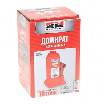 2 399 р. Домкрат бутылочный 10т 200-385мм REDMARK REDMARK rm20210  с доставкой в г. Кемерово. Увеличить фотографию 2