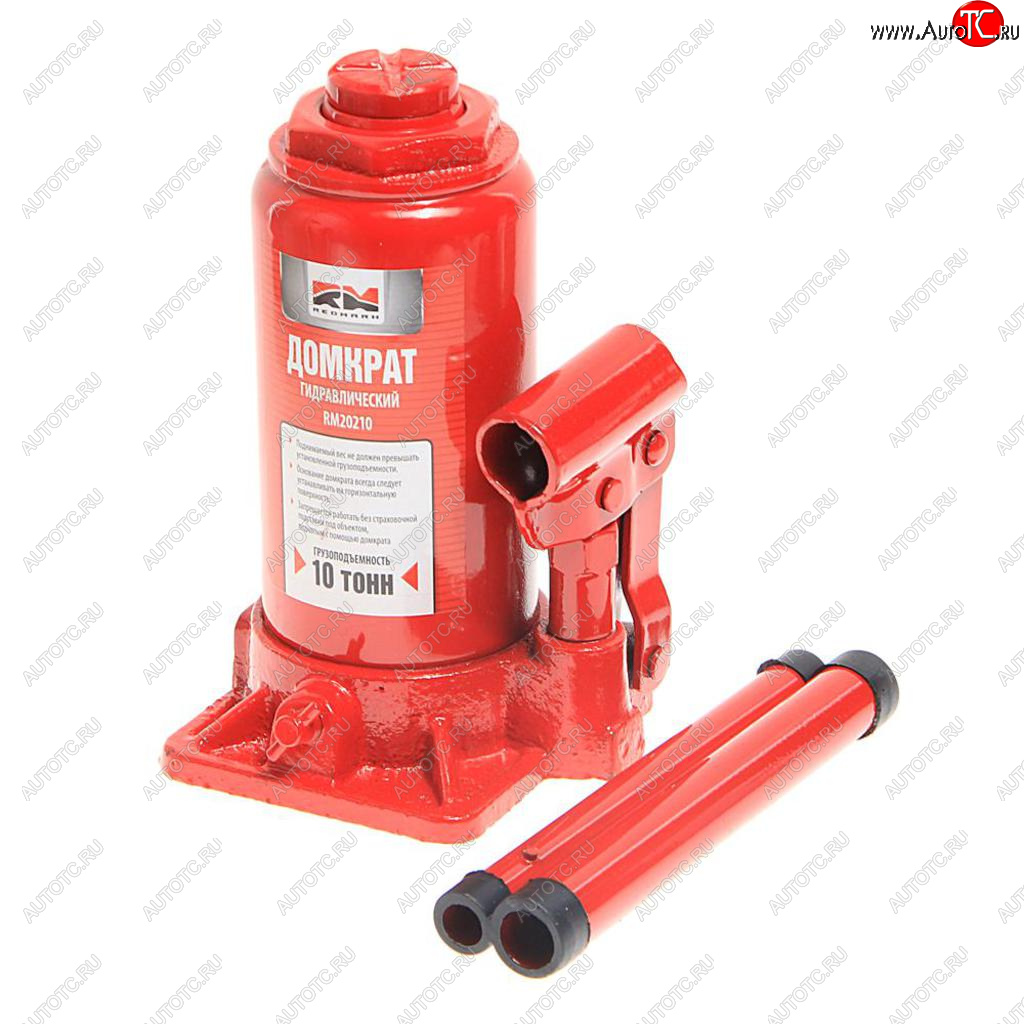 2 399 р. Домкрат бутылочный 10т 200-385мм REDMARK REDMARK rm20210  с доставкой в г. Кемерово