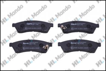 889 р. Колодки тормозные CHEVROLET Epica (05-),Evanda (02-),Magnus (99-) задние (4шт.) MANDO MANDO rmpd26 MANDO rmpd26  с доставкой в г. Кемерово. Увеличить фотографию 1