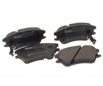 759 р. Колодки тормозные HYUNDAI Atos (05-) передние (4шт.) MANDO MANDO rmpk22  с доставкой в г. Кемерово. Увеличить фотографию 1
