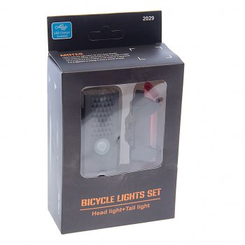 999 р. Фонарь велосипедный набор USB кабель с аккумулятором 480mAh Led NO NAME rpl-2255dc-918  с доставкой в г. Кемерово. Увеличить фотографию 3