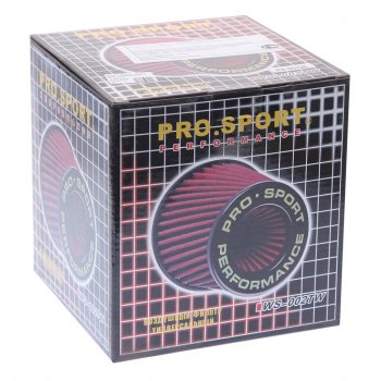 1 399 р. Фильтр воздушный PRO SPORT TORNADO красный хром широкий d=70 PRO SPORT rs-00126  с доставкой в г. Кемерово. Увеличить фотографию 4