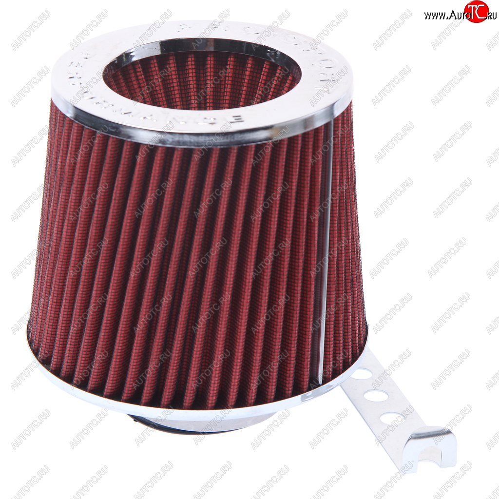 1 399 р. Фильтр воздушный PRO SPORT TORNADO красный хром широкий d=70 PRO SPORT rs-00126  с доставкой в г. Кемерово