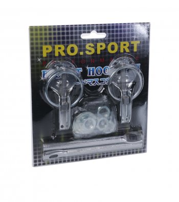 559 р. Замок капота PRO SPORT серебрo комплект PRO SPORT rs-00718  с доставкой в г. Кемерово. Увеличить фотографию 1