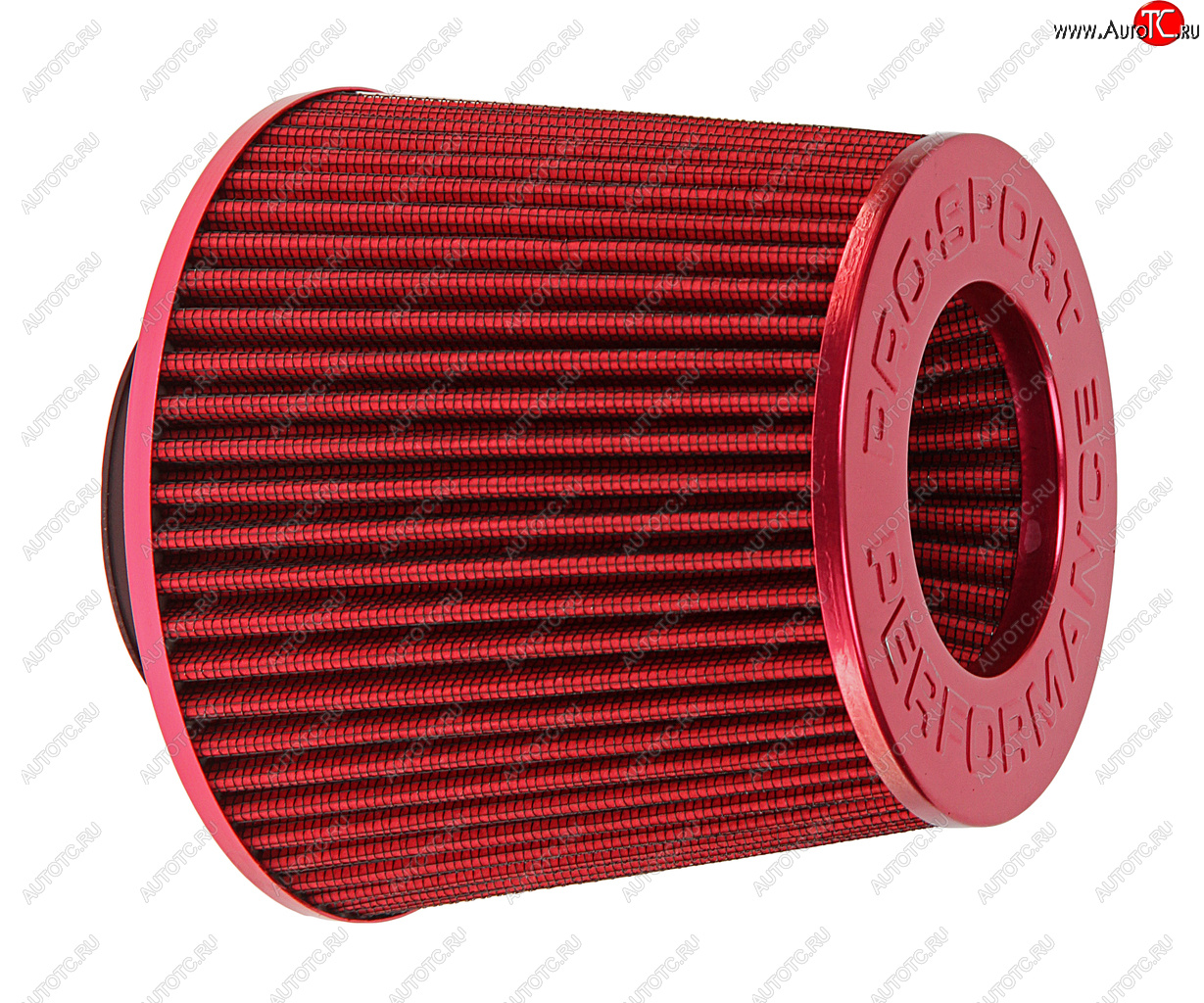 1 379 р. Фильтр воздушный PRO SPORT MEGA FLOW красный d=70 PRO SPORT rs-01137  с доставкой в г. Кемерово