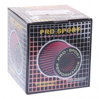 1 299 р. Фильтр воздушный PRO SPORT FLOW красный хром d=70 PRO SPORT rs-03601  с доставкой в г. Кемерово. Увеличить фотографию 4